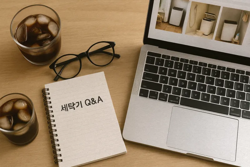 자취방 세탁기 자주 묻는 질문 정리
