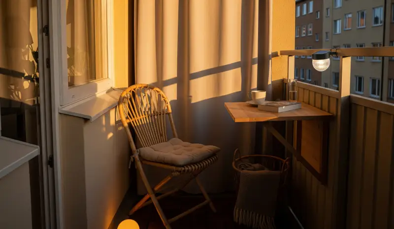 작은 베란다 홈카페 완성, small balcony home cafe