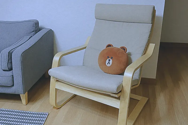 이케아 포엥 암체어 착석감 후기