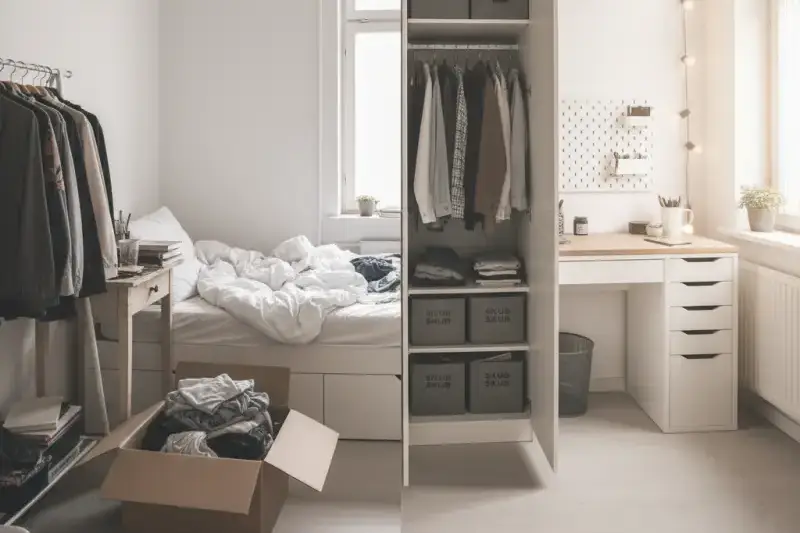 7평 원룸 자취생 - 1인 가구 자취방 수납, small apartment organization