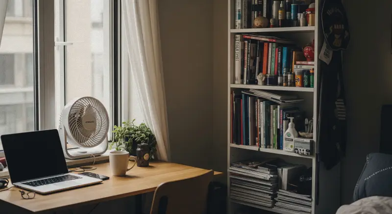원룸 서큘레이터 환기, small room air circulation