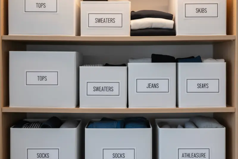 7평 원룸 자취생 - 이케아 스크루브 라벨링, IKEA SKUBB labeling