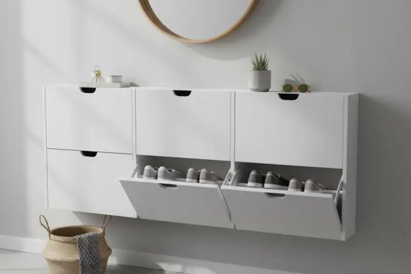 7평 원룸 자취생 - 이케아 트로네스 신발장 현관, IKEA TRONES entryway