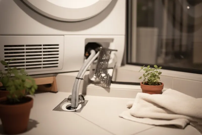 건조기 잔수 문제 설명 이미지