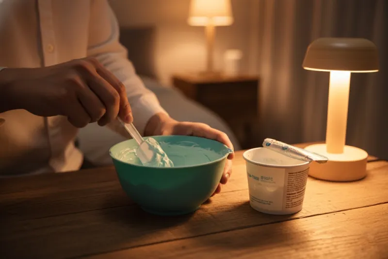 겨울철 속건조-모델링팩 고무팩 사용법 집에서 하는 피부관리