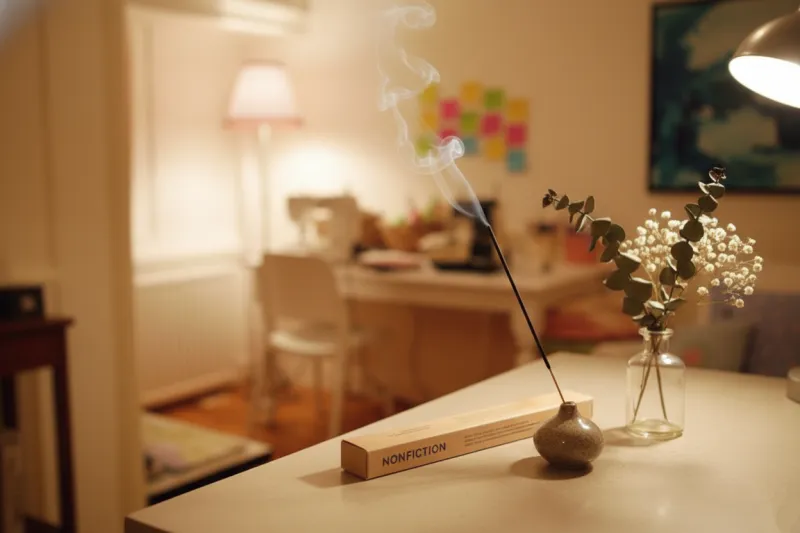 논픽션 인센스와 감성 테이블 세팅