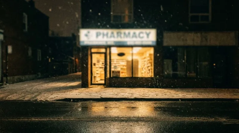 크리스마스 당번 약국 외관