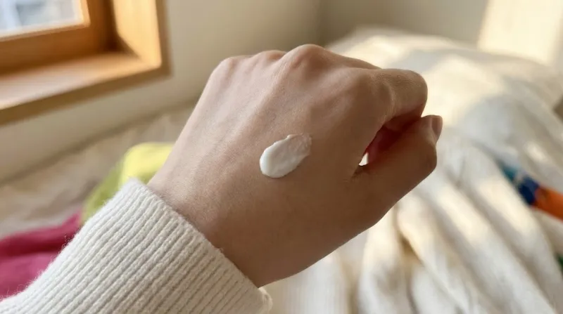 프라임 프라이머 클래식 제형과 쌀알 크기 양 조절