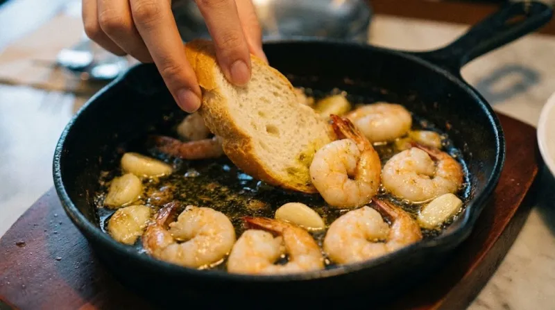 코스트코 감바스 바게트 찍먹