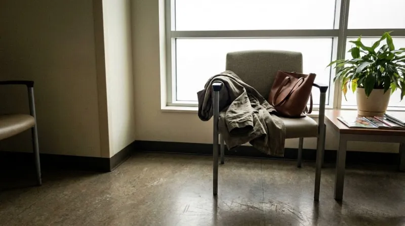 휴일 병원 진료 대기 분위기