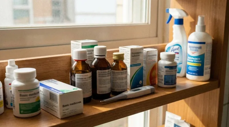 가정 내 상비약과 의료 준비물