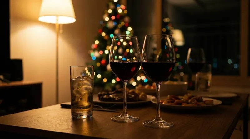 홈파티 와인 하이볼 건배