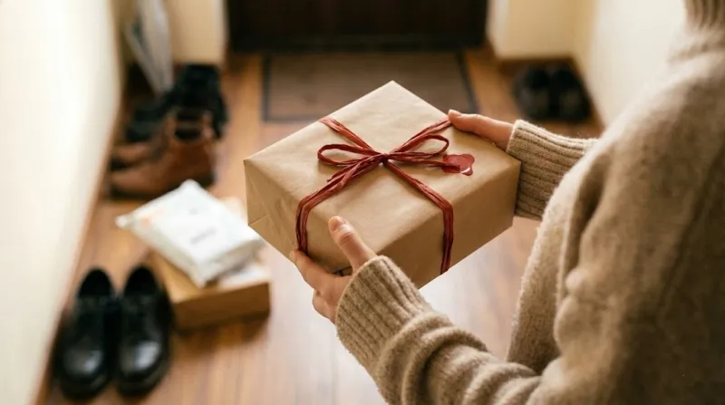 동지 팥떡 선물세트 언박싱