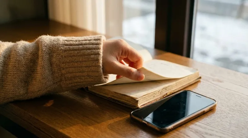 2025년 동지 날짜 확인하는 모습