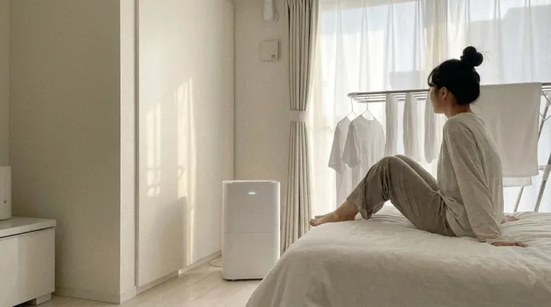 원룸 빨래 건조 제습기 효과