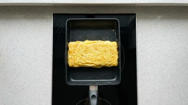 사각 프라이팬 계란말이 활용법