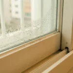 베란다 곰팡이 제거 - 베란다 유리창 결로 현상 물방울